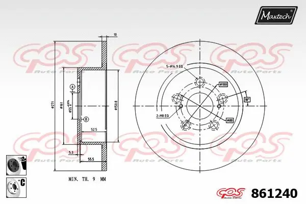 Brake Disc (865262)