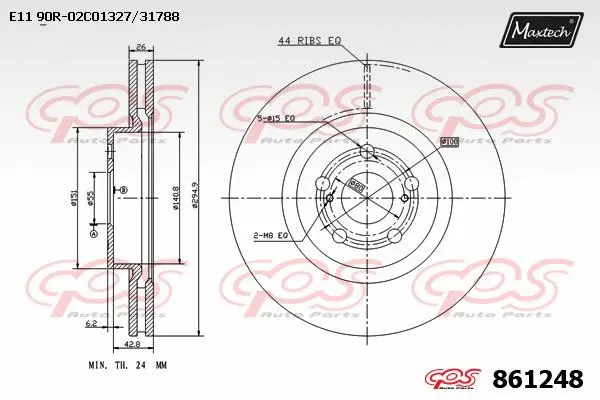 Brake Disc (863527)