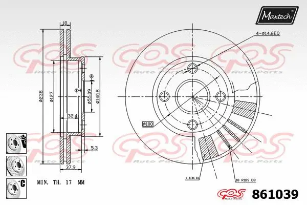 Brake Disc (865211)