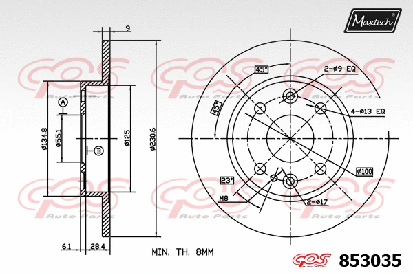 Repair Kit, brake caliper (70200504)