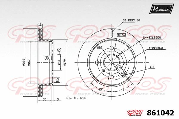 Brake Disc (875606)