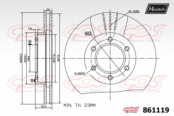 Brake Disc (873039)