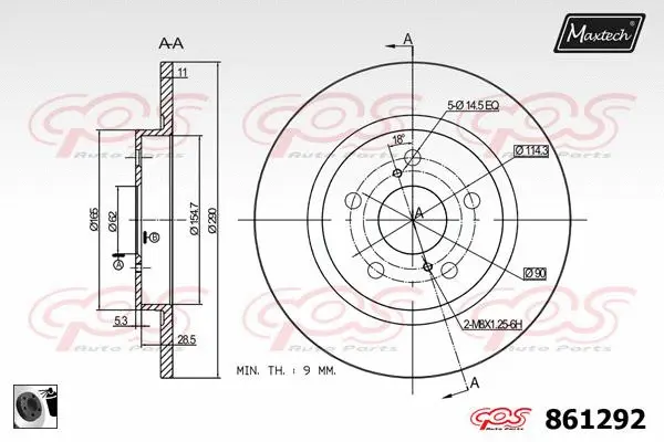 Brake Disc (827002)