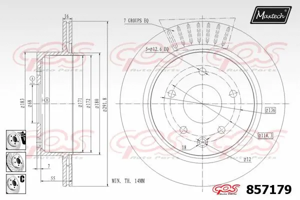 Brake Disc (871032)