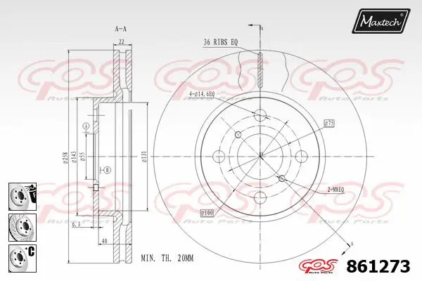 Brake Disc (851097)