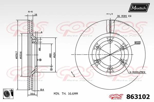 Steering Knuckle, wheel suspension (5273500)