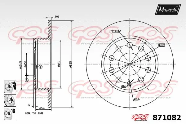 Brake Disc (857123)