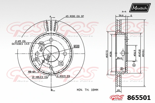 Repair Kit, brake caliper (70200186)