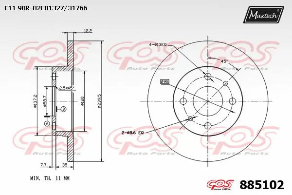 Repair Kit, brake caliper (70200491)
