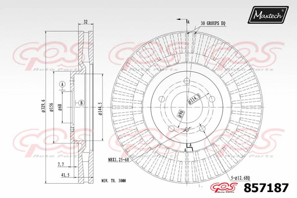 Brake Disc (871548)