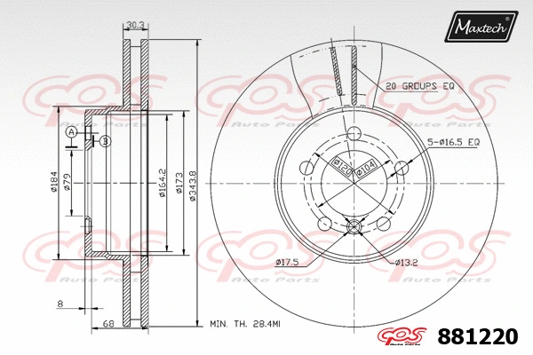 Brake Disc (873546)