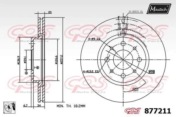 Brake Disc (855092)