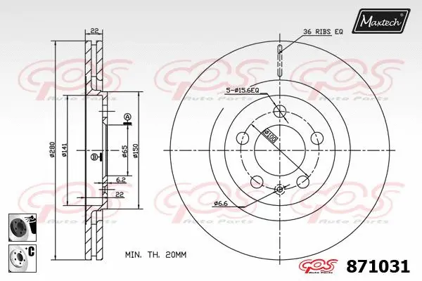 Repair Kit, brake caliper (70200862)