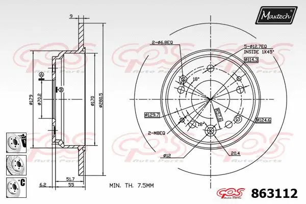 Brake Disc (865506)