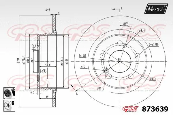 Guide Sleeve Kit, brake caliper (70160119)