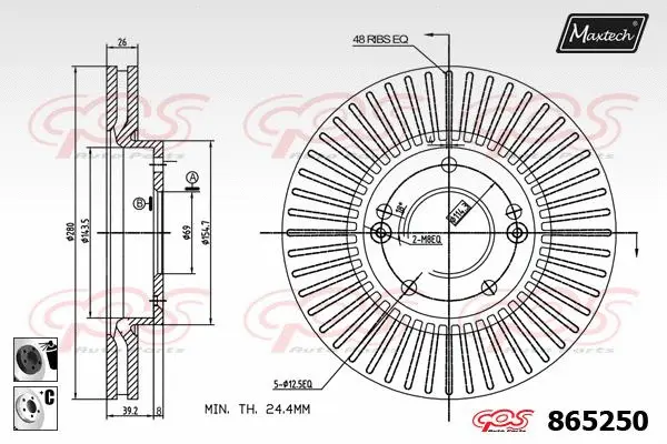 Brake Disc (861010)