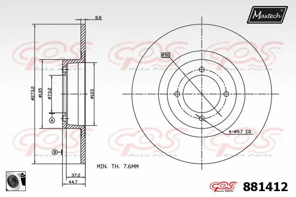 Repair Kit, brake caliper (70200711)