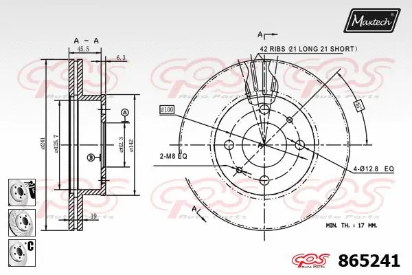 Brake Disc (873598)