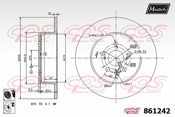 Brake Disc (865514)