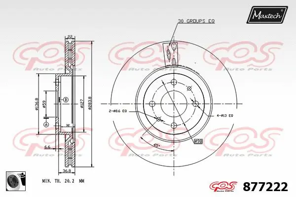 Repair Kit, brake caliper (70200861)