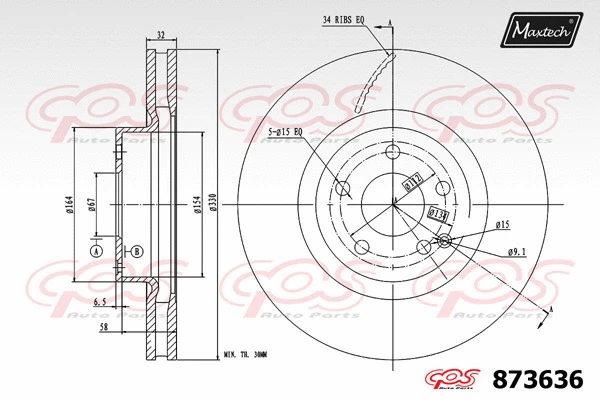 Repair Kit, brake caliper (70200790)