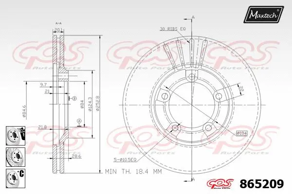 Brake Disc (853092)