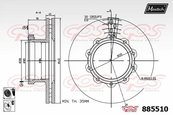 Repair Kit, brake caliper (70200440)
