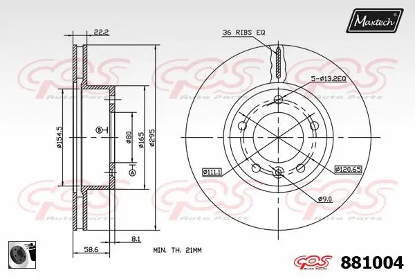 Steering Knuckle, wheel suspension (5272002)