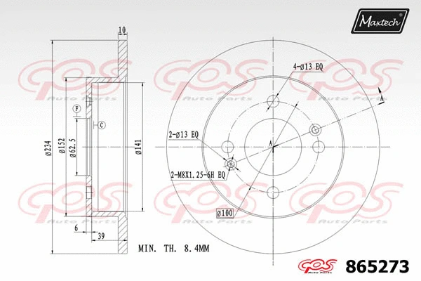 Brake Disc (861236)
