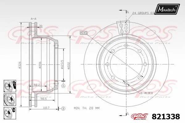 Brake Disc (855084)