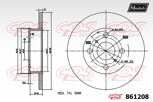 Brake Disc (873589)
