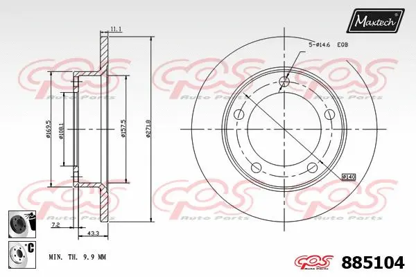Repair Kit, brake caliper (70200252)
