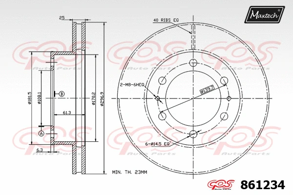 Repair Kit, brake caliper (70200538)
