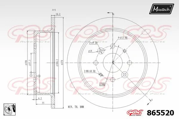 Brake Disc (857155)