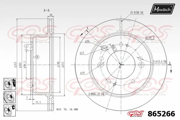 Repair Kit, brake caliper (70200242)
