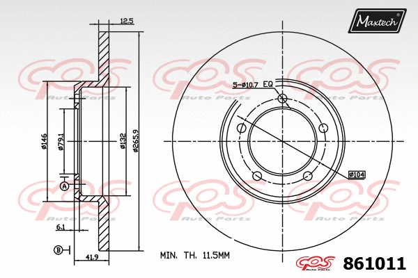 Repair Kit, brake caliper (70200672)