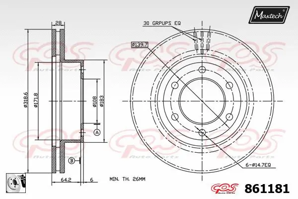 Brake Disc (857157)