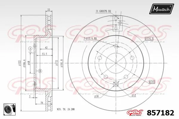 Brake Disc (863518)