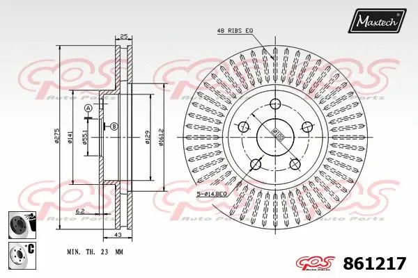 Brake Disc (871009)