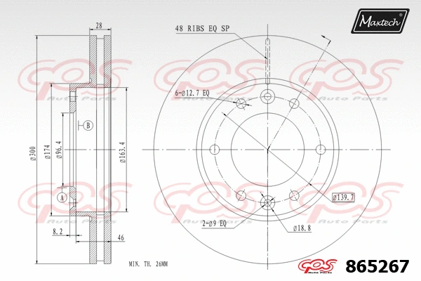 Brake Disc (871081)