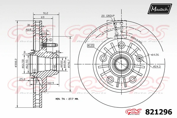 Brake Disc (855039)