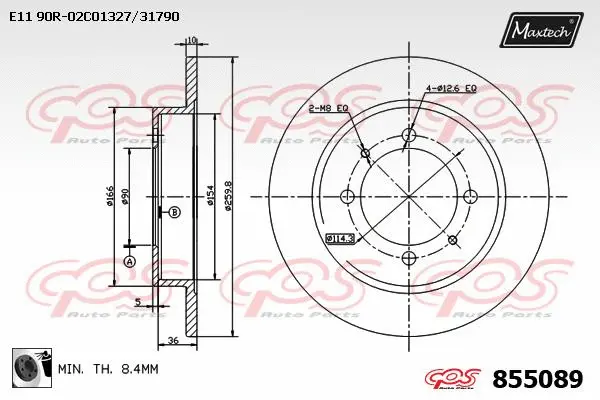 Seal, brake caliper piston (70180413)