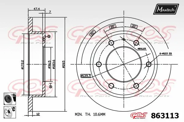 Brake Disc (873071)