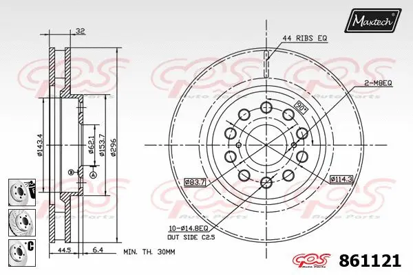 Brake Disc (873588)