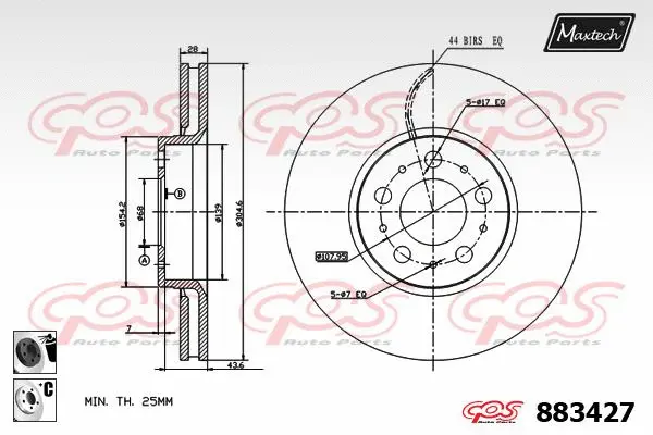 Brake Disc (861310)