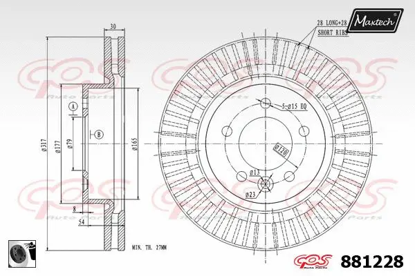 Brake Disc (863315)