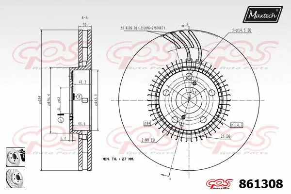 Brake Disc (827011)