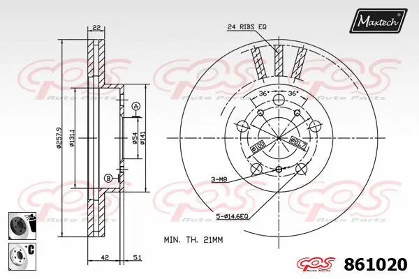 Repair Kit, brake caliper (70200529)