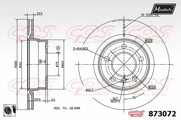 Brake Disc (861268)