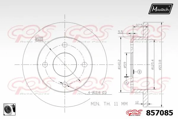 Repair Kit, brake caliper (70200684)